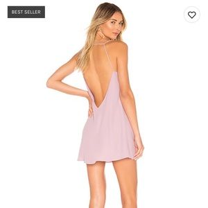 Superdown Amal Backless Cami Dress Revolve NWOT